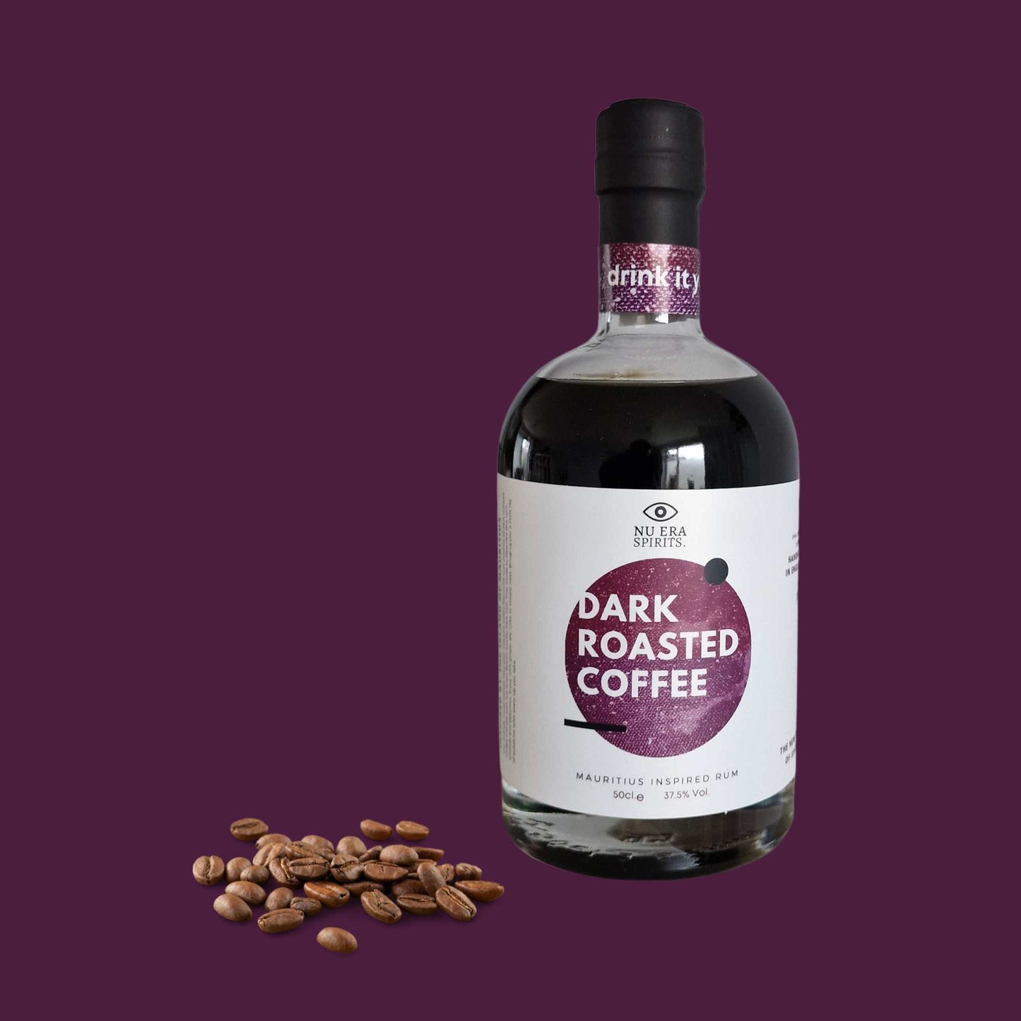 NU ERA SPIRITS DARK ROASTED COFFEE RUM 50cl