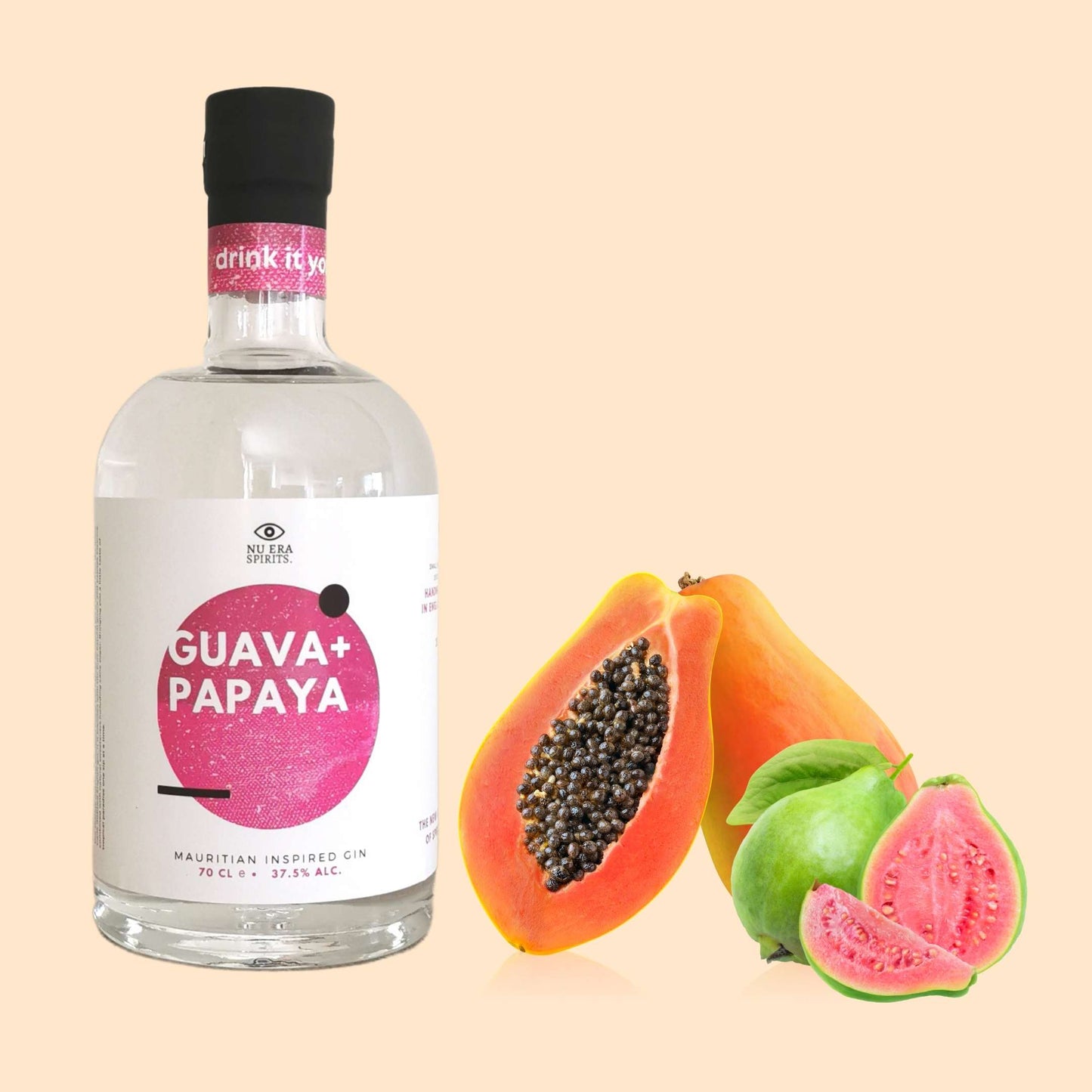 NU ERA SPIRITS GUAVA & PAPAYA GIN